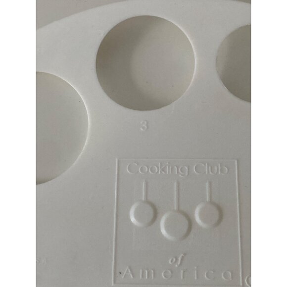 Cooking Club of America Spaghetti Pasta Portion Measurer White VTG - Picture 4 of 9